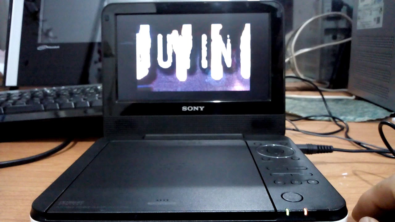 Sony Portable DVD Player DVP-FX720 - YouTube