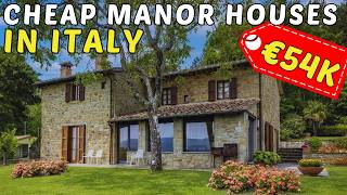 You Can OWN an ITALIAN Manor House From $54K... You Won’t Believe the Last One