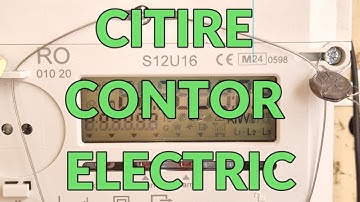 Prezentare citire contor electric dublu sens ( prosumator )