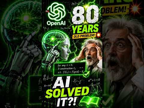 OpenAI Solved an 80 Year Mystery