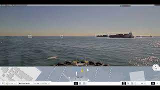 Stabilization of object detection in fast turns