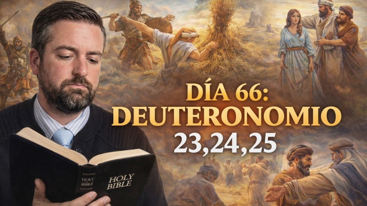 DÍA 66 - Deuteronomio 23,24,25 / La Biblia en 1 Año / Juan Manuel Vaz
