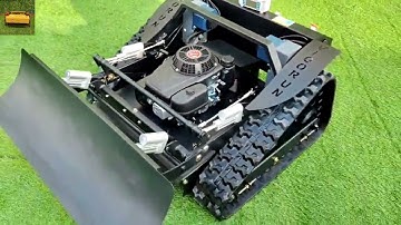 Vigorun VTLM800 remote controlled rubber track brush mower for sale made by Vigorun Tech