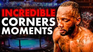 10 Inspirational Corners That Coached Fighters Back From Defeat