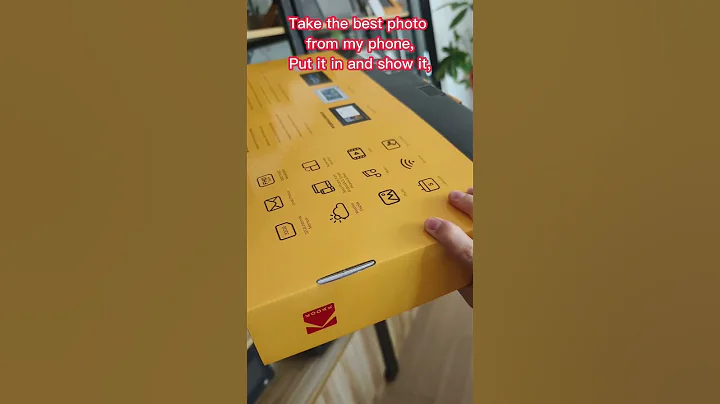 when i'm trying the biggest Kodak Digital Frames..  #kodakframe #digitalframe #nixplay