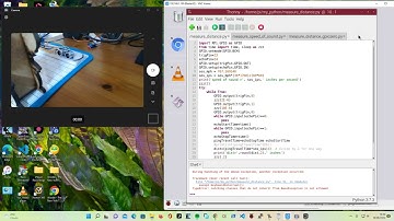 RPi Lessons 21 & 22 (Using the HC-SR04 ultrasonic sensor) -