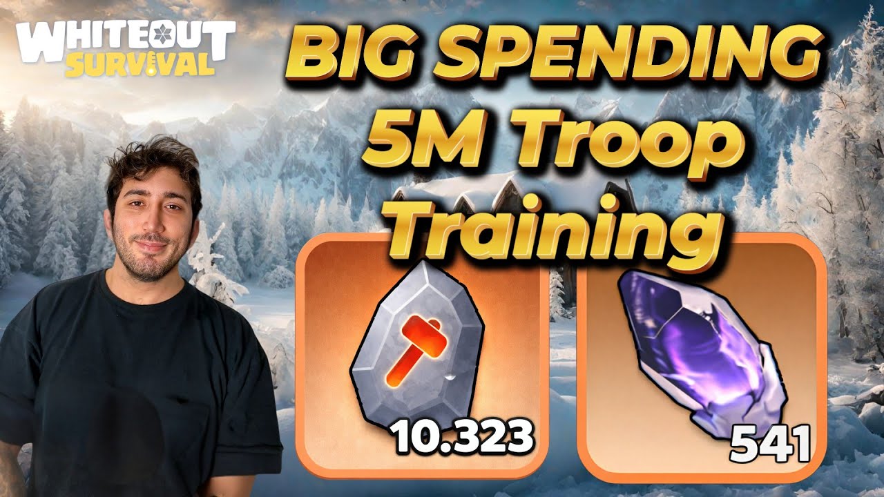 Efsane Birikim Basma - 500 Mithril - 10.000 Esans Taşı - 5 M ASKER - WHİTEOUT SURVİVAL