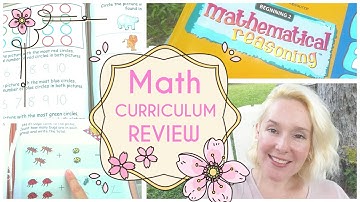 🌸CURRICULUM REVIEW  ||Mathematical Reasoning Beginning 2  ||  Preschool Kindergarten Math  🌸