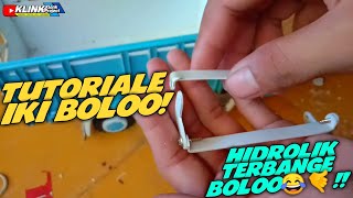 how to make a miniature hydraulic truck
