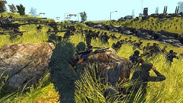 RUSSIAN CONVOY WAS AMBUSHED ON ROAD! UKRAINIAN ARMY CONDUCTS GUERRILLA WARFARE - Assault Squad 2