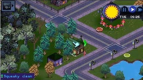 The Sims 3 Supernatural Java2ME - Gameplay