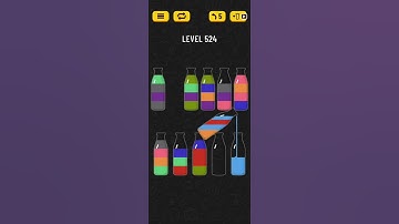 Soda Sort Puzzle Level 524 Walkthrough Solution Android/iOS