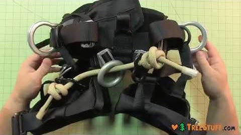 Buckingham Ergo Pro Saddle - TreeStuff.com 360 View