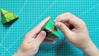 简单易学的折纸粽子来了，端午节来了，幼儿园要学的折纸手工课