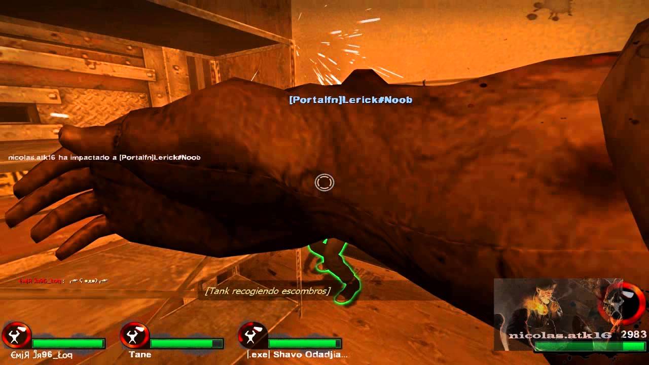 ¿Estoy muerto? Left 4 dead 2: gameplay versus de tank (un video que tenia por ahi)