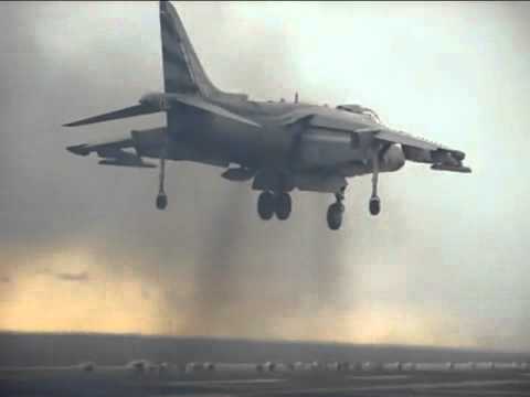 Harrier vertical takeoff