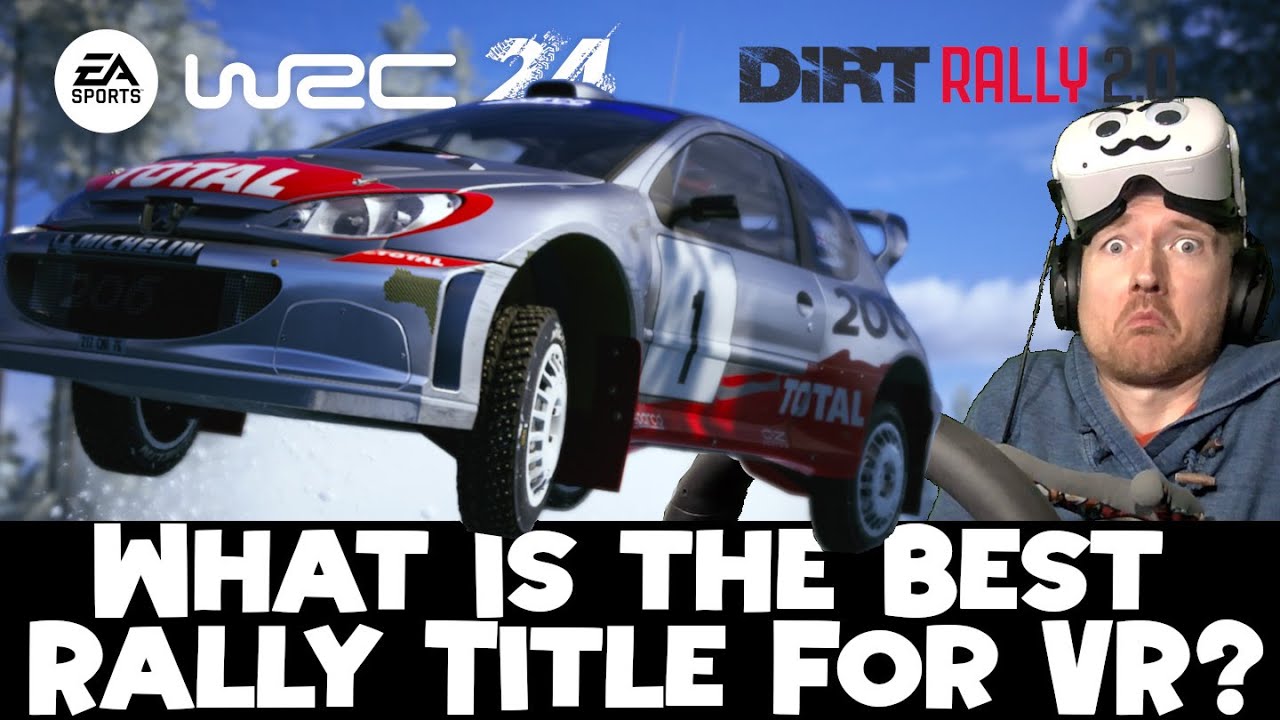The VR Rally King? Comparing Dirt Rally 2.0 & EA WRC! - YouTube