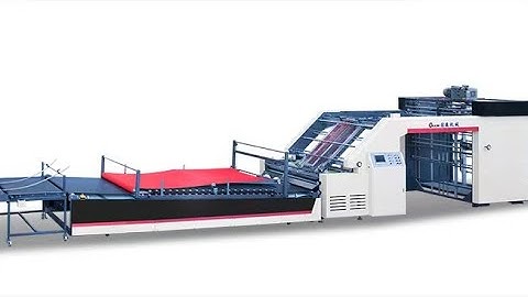 WESTON High Speed flute laminating machine 5layer bonding machine cardboard glue with flute board