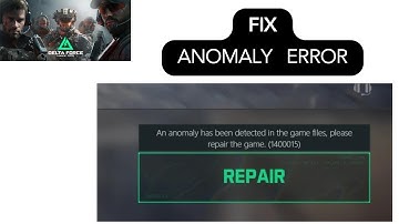 How to Fix An anomaly has been detected in the game files  in Delta Force Hawk Ops