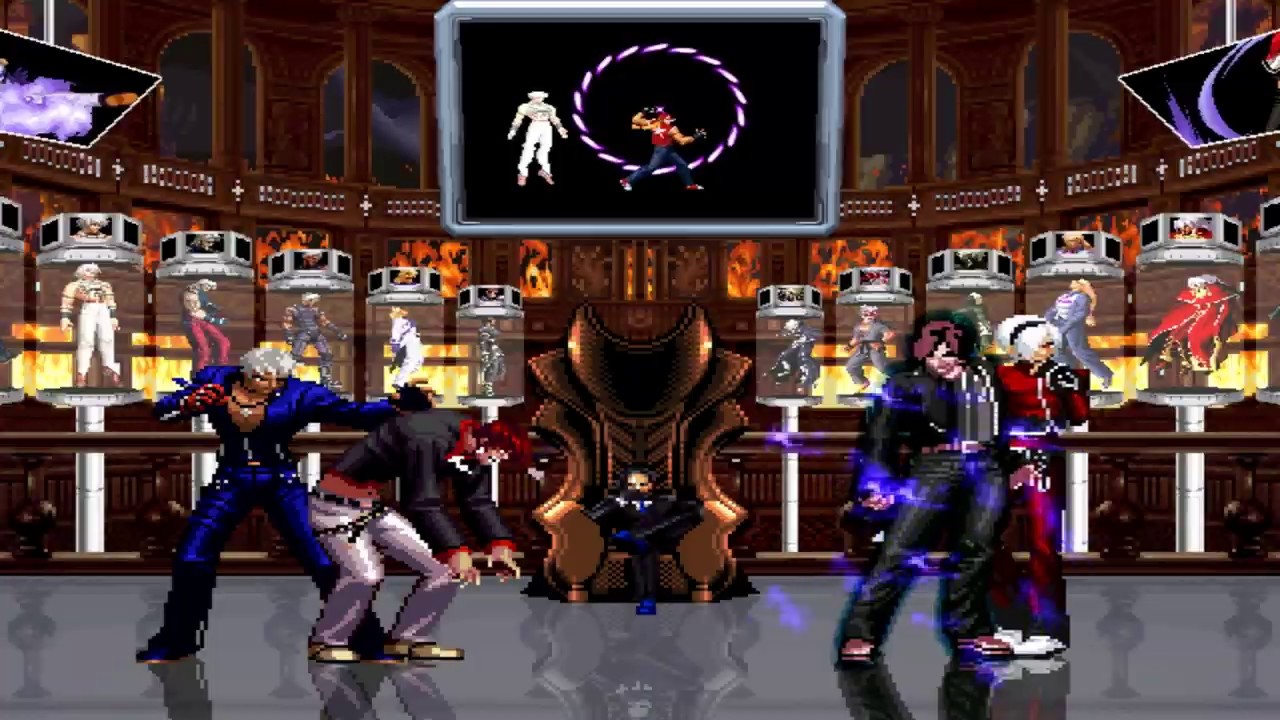 [ KOF ] [ King Of Fighters Wings Of Justice 2016 Mugen ] :  [ IORI , K  vs Orochi Ash , Kyo ]