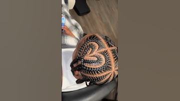 GorrjussStyles : How to Do the Double Heart Stitch Braids