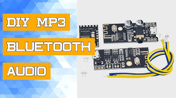 DIY MP3 Bluetooth audio 5.0 4.2 decoder board amplifier module lossless stereo MH-MX8 modified speak