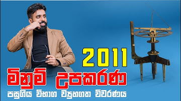 No. Zero Physics | මිනුම් උපකරණ | Measuring instruments | 2011 Structured Essay