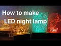 Celtics - How to make Led night lamp -Lampu tidur