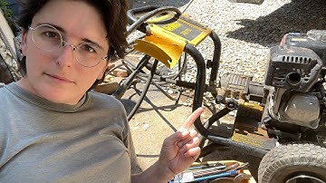 Repair Notes: How to fix a pressure washer stuck unloader valve. AAA high pressure pump.