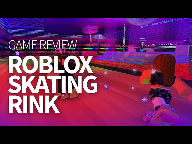 Roblox - ANDANDO DE PATINS COM MINHA MÃE (Skating Rink)