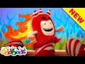 Oddbods | Fuse Has A WIPEOUT At Camp Games - Fun Summer Activities  | Cartoons For Kids