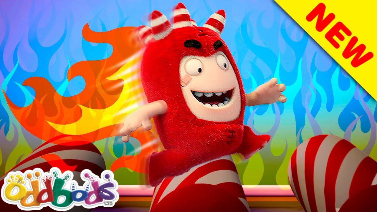 Oddbods | Fuse Has A WIPEOUT At Camp Games - Fun Summer Activities  | Cartoons For Kids