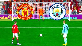 FIFA 23 - MAN UTD VS MAN CITY I PENALTY SHOOTOUT I UEFA CHAMPIONS LEAGUE FINAL 2024