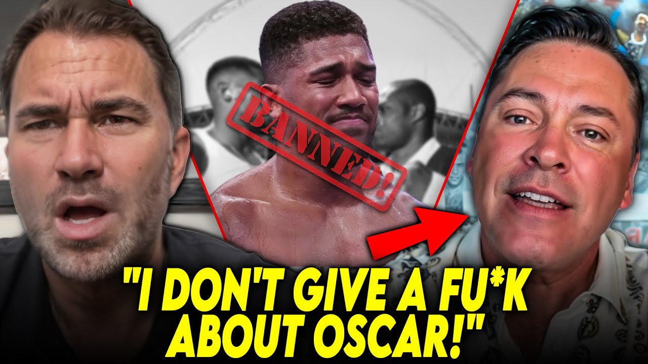 Eddie Hearn RIPPED Oscar De La Hoya in Hilarious Reply!!