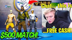 TFUE SCOPED INNOCENTS $500 WAGER! CLIX *200 IQ* PLAY in PRO MATCH! (Fortnite)