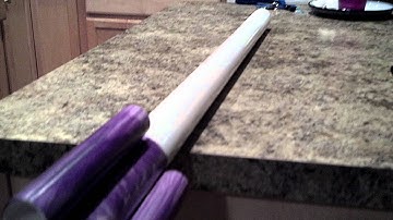 2 stage model rocket - part one - engine tubes