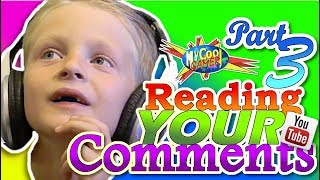 Reading YOUR Comments Part 3 | Reacting to FUNNY Comments!