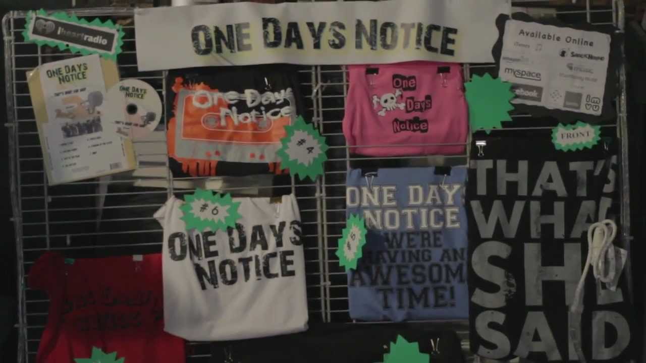 One Days Notice- "Do Ya?" Official Music Video