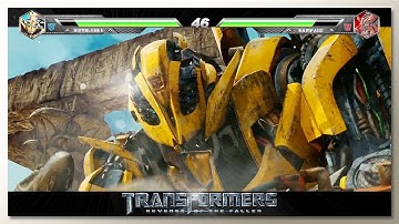 Bumblebee vs Rampage with Healthbars