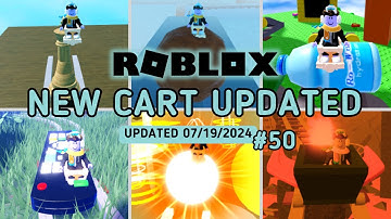 Roblox | Create a Cart Ride | New Carts Updated on 07/19/2024 #50