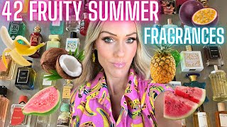42 FRUITY SUMMER FRAGRANCES 🥥 COCONUT 🍍 PINEAPPLE 🍉 WATERMELON 🍌 BANANA 💖 GUAVA & PASSIONFRUIT 
