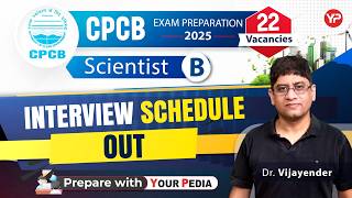 Interview schedule out for CPCB Scientist B  Post | Start your preparation with YourPedia