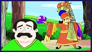 Akbar And Birbal | Four Donkey's Load | Akbar Birbal Animated Moral Stories