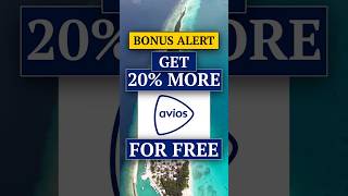 Get 20% MORE AVIOS for FREE!!