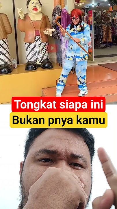 tongkat siapa ini oyy, punya orang #funny #comedy #lucu #shrots #duet