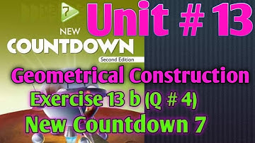 Countdown 7 Exercise 13b |Q # 4| Oxford new countdown 7 second edition |Oxford Math class 7