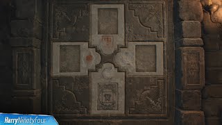 Resident Evil 4 Remake - Wall With Four Slots / Lithographic Stones Puzzle Guide (RE4) screenshot 4
