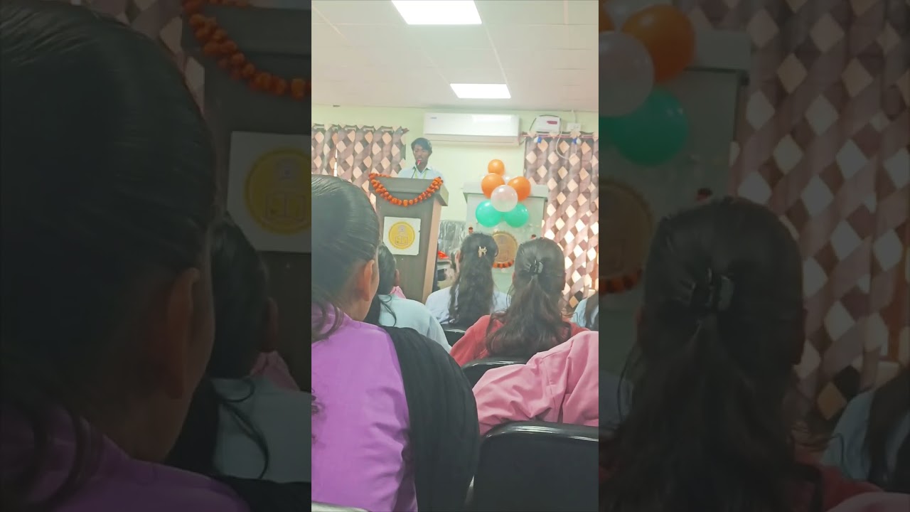 G.p Asthawan college, (nalanda) republic day par seminar hall me program 