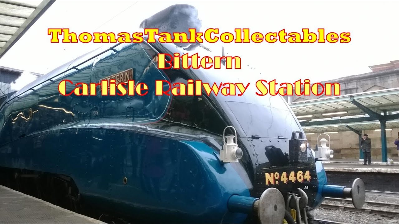 LNER 4464 'Bittern' The Cumbrian Ranger - Carlisle Station 15/03/14 ...