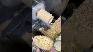 Make a honey pot by auto tools changing cnc wood lathe
